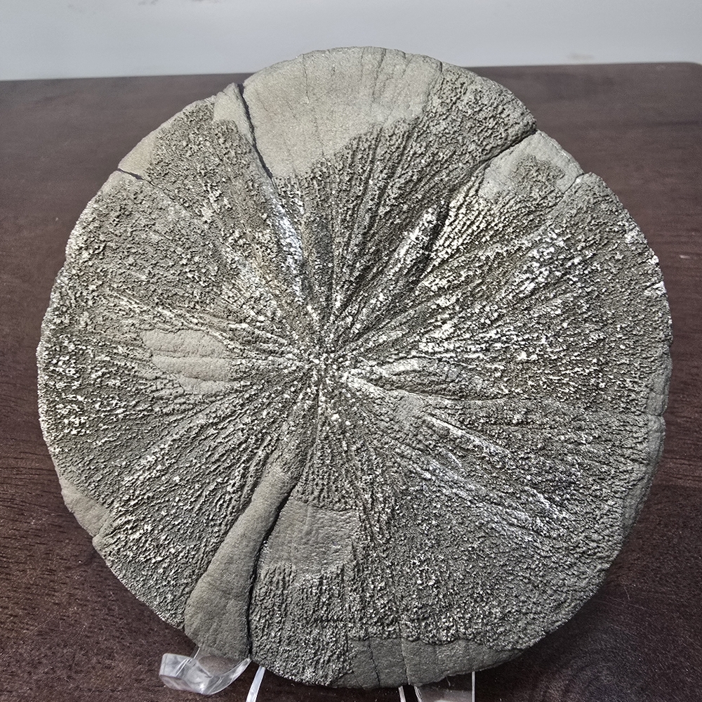 Pyrite Sun Crystal 3.8 inches - Picture 7 of 11